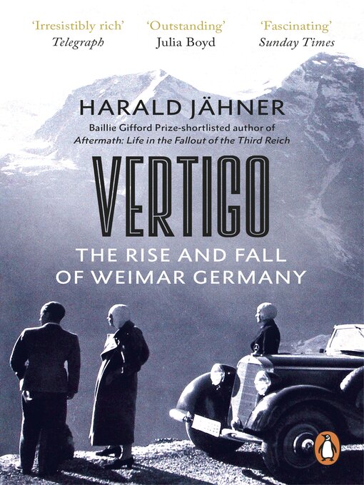 Title details for Vertigo by Harald Jähner - Wait list